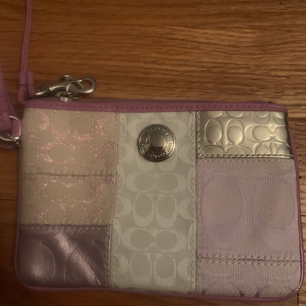 Coach wristlet